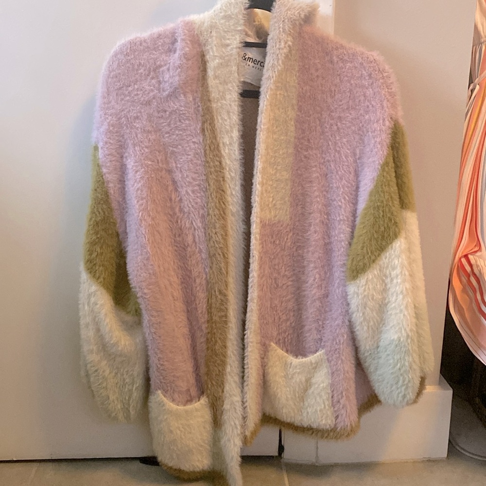 Multi color cardigan